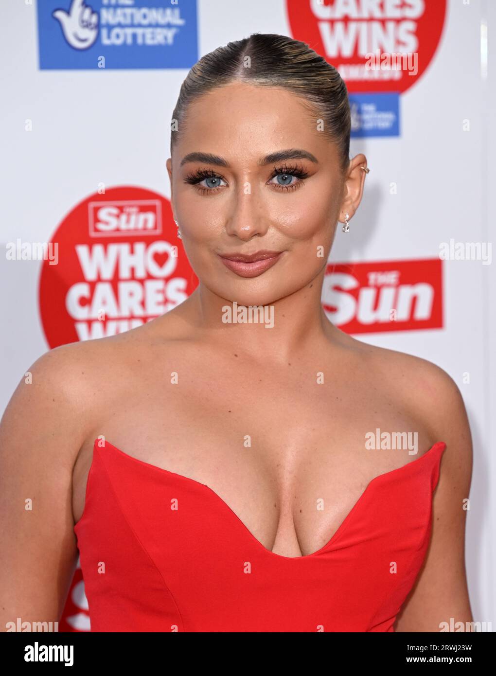 London, UK. September 19th, 2023. Saffron Barker arriving at The Sun