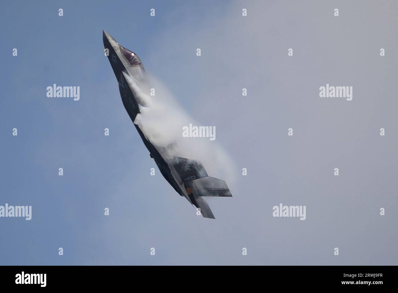 FILE - A U.S. Marine Corps F-35B Lightning II takes part in an aerial ...