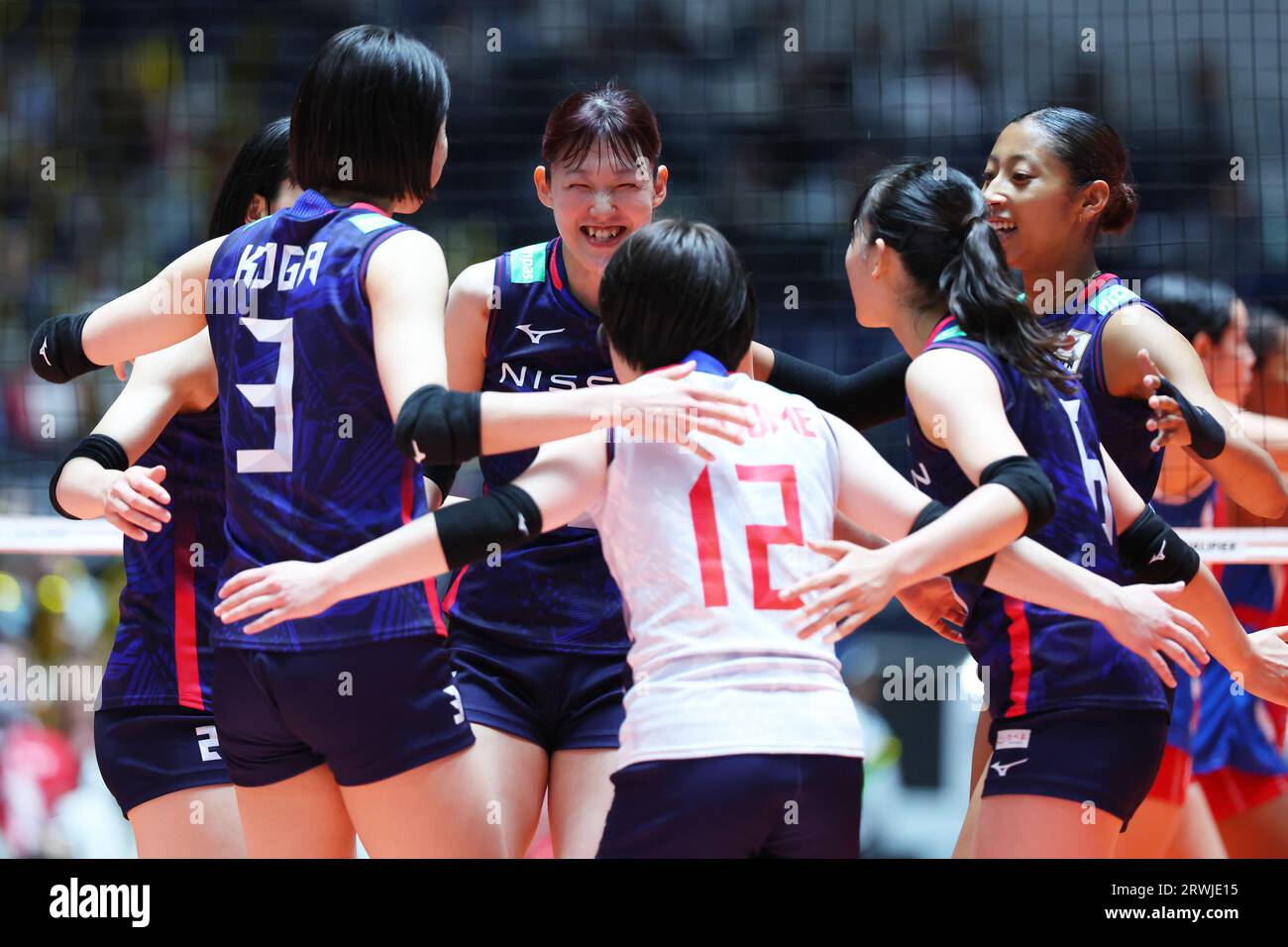 Tokyo, Japan. 19th Sep, 2023. Arisa Inoue & Japan women's team group