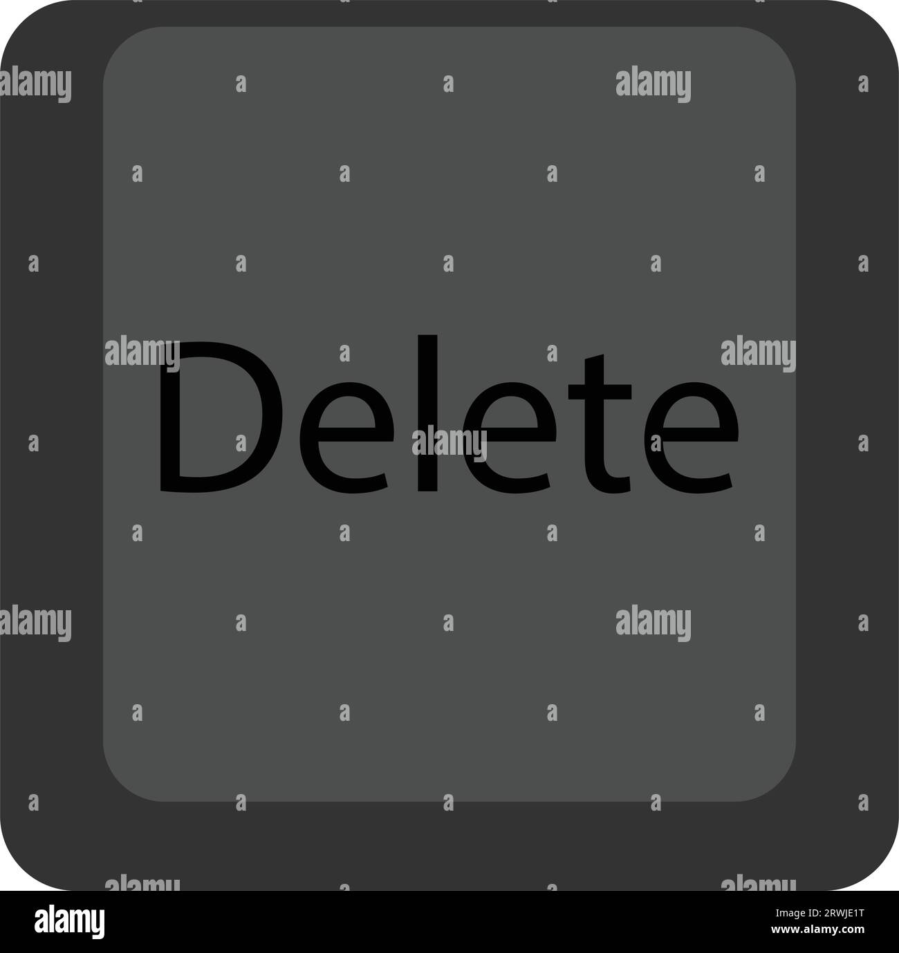 Delete Icon Vector Illustration Design Stock Vector Image Art Alamy
