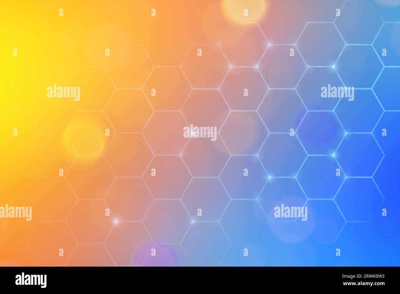 Colorful digital technological background. Network concept Stock Photo