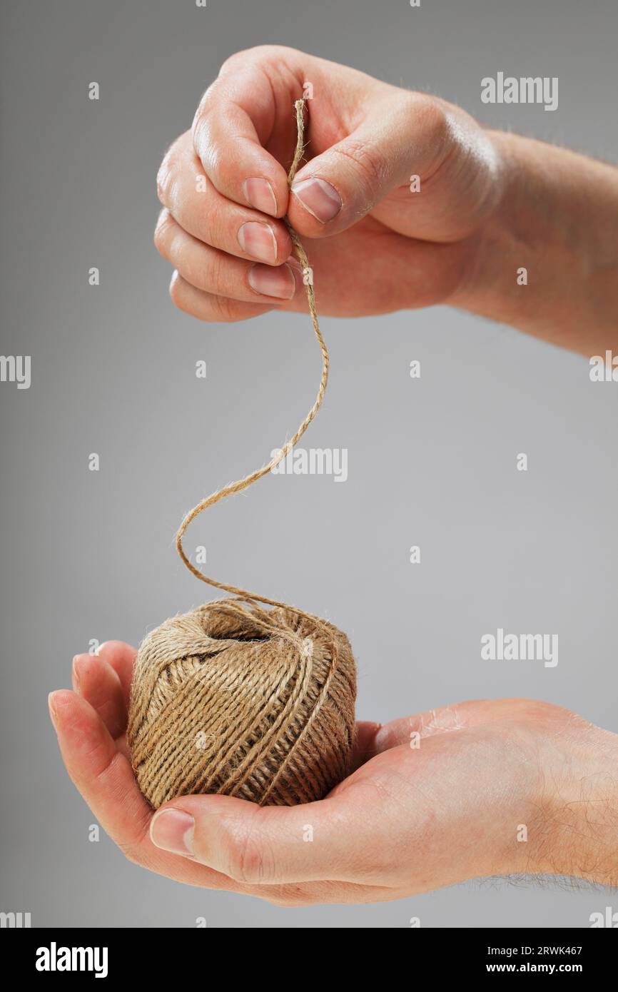 Natural fibre roll hi-res stock photography and images - Alamy