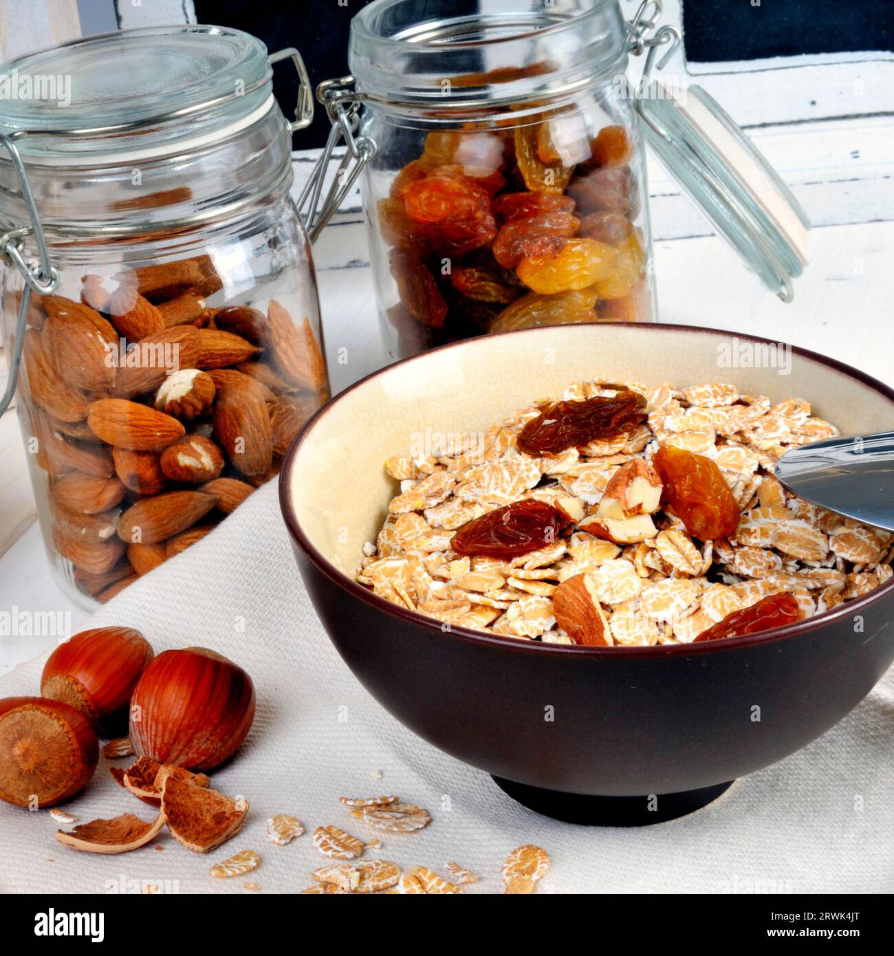 Spelt muesli hi-res stock photography and images - Alamy