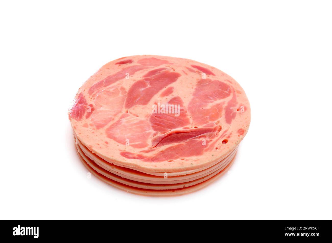 Beer ham cut out Stock Photo