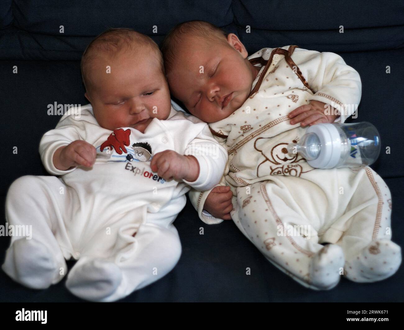 Bottle milk drinking sleeping hires stock photography and images Alamy