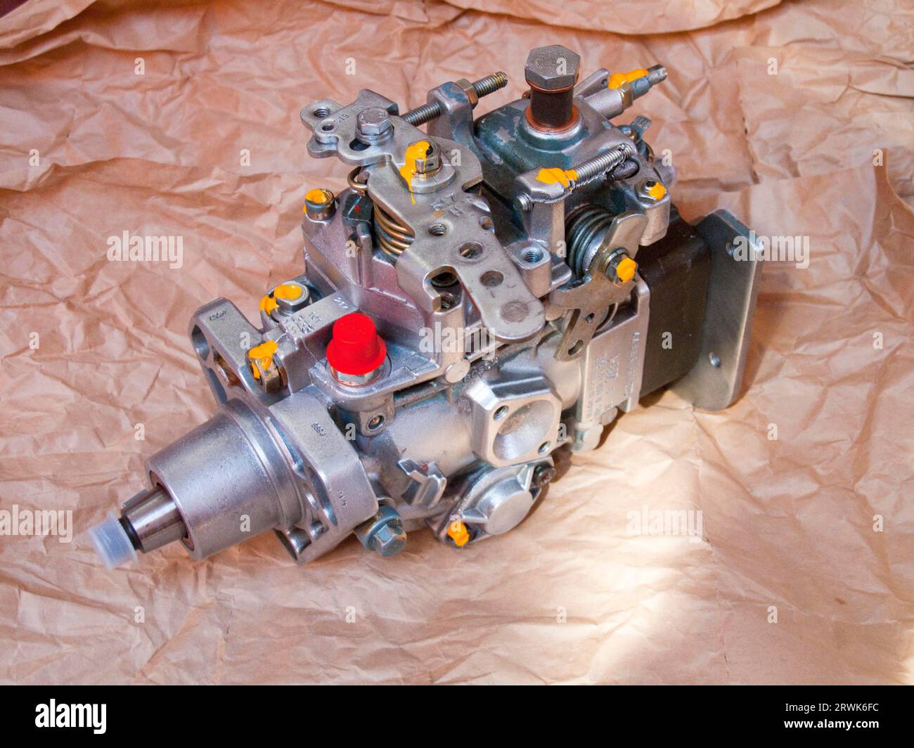 Injection pump as spare part Stock Photo - Alamy