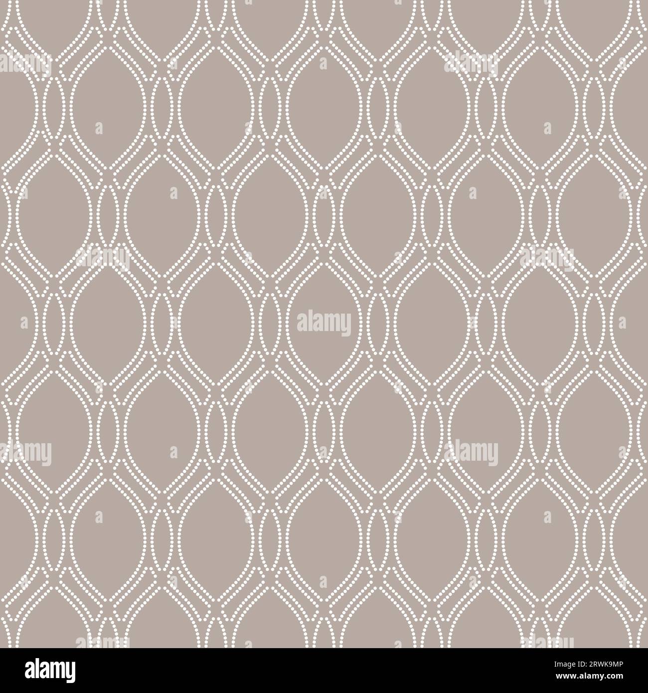 Seamless vector ornament. Modern wavy background. Geometric modern ...