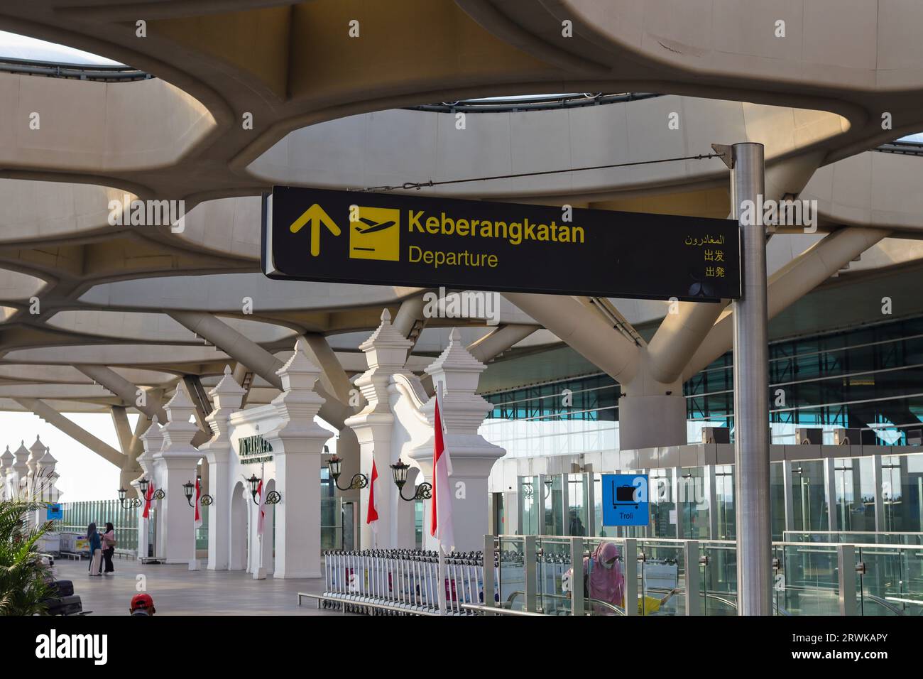 Yia Terminal Map Yogyakarta airport terminal hi-res stock photography and images - Alamy