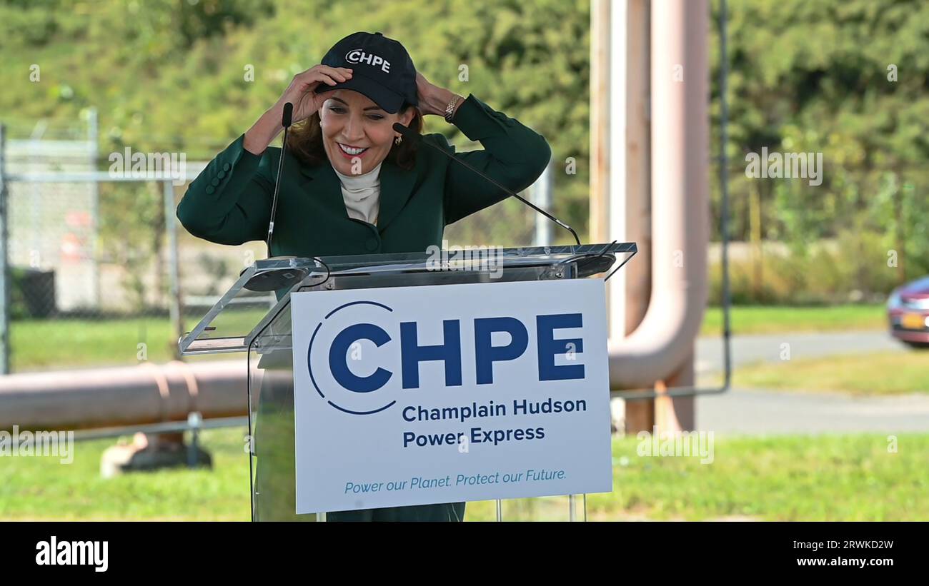 New York, United States. 19th Sep, 2023. New York State Governor Kathy