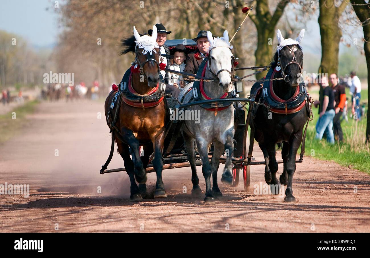Traditional Easter Riding Stock Photo - Alamy