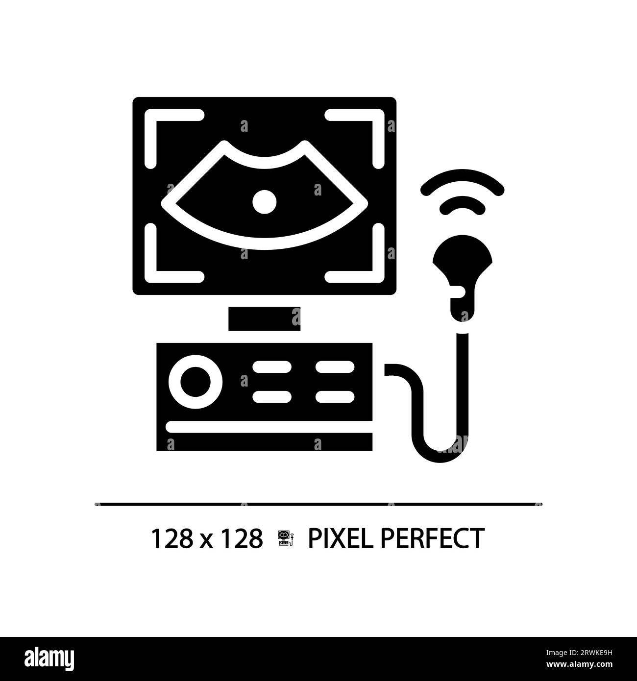 Ultrasound machine Black and White Stock Photos & Images - Alamy