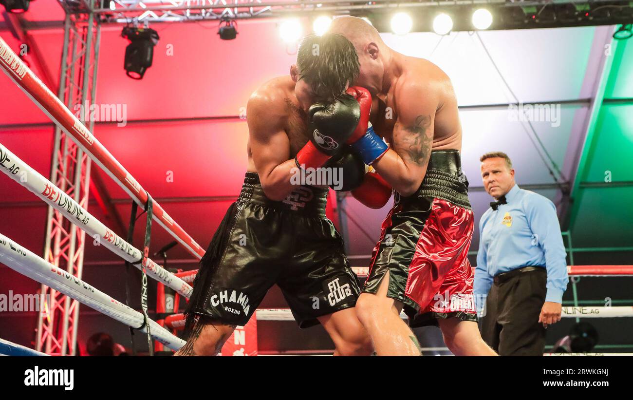 Commerce, CA, USA. 19th Sep, 2023. DAZN and Golden Boy Promotions