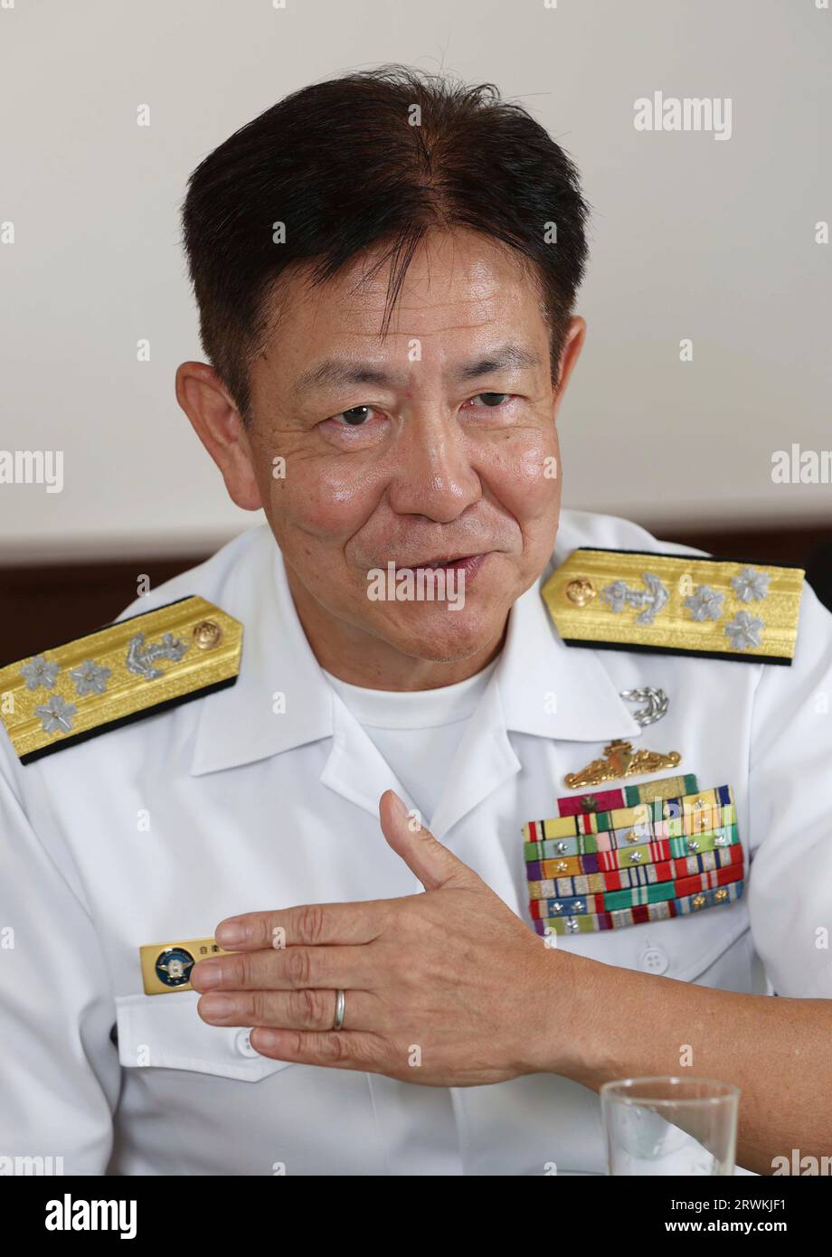 その他 admiral CY Japanese Admiral Akira Saito, Commander in Chief, Self Defense