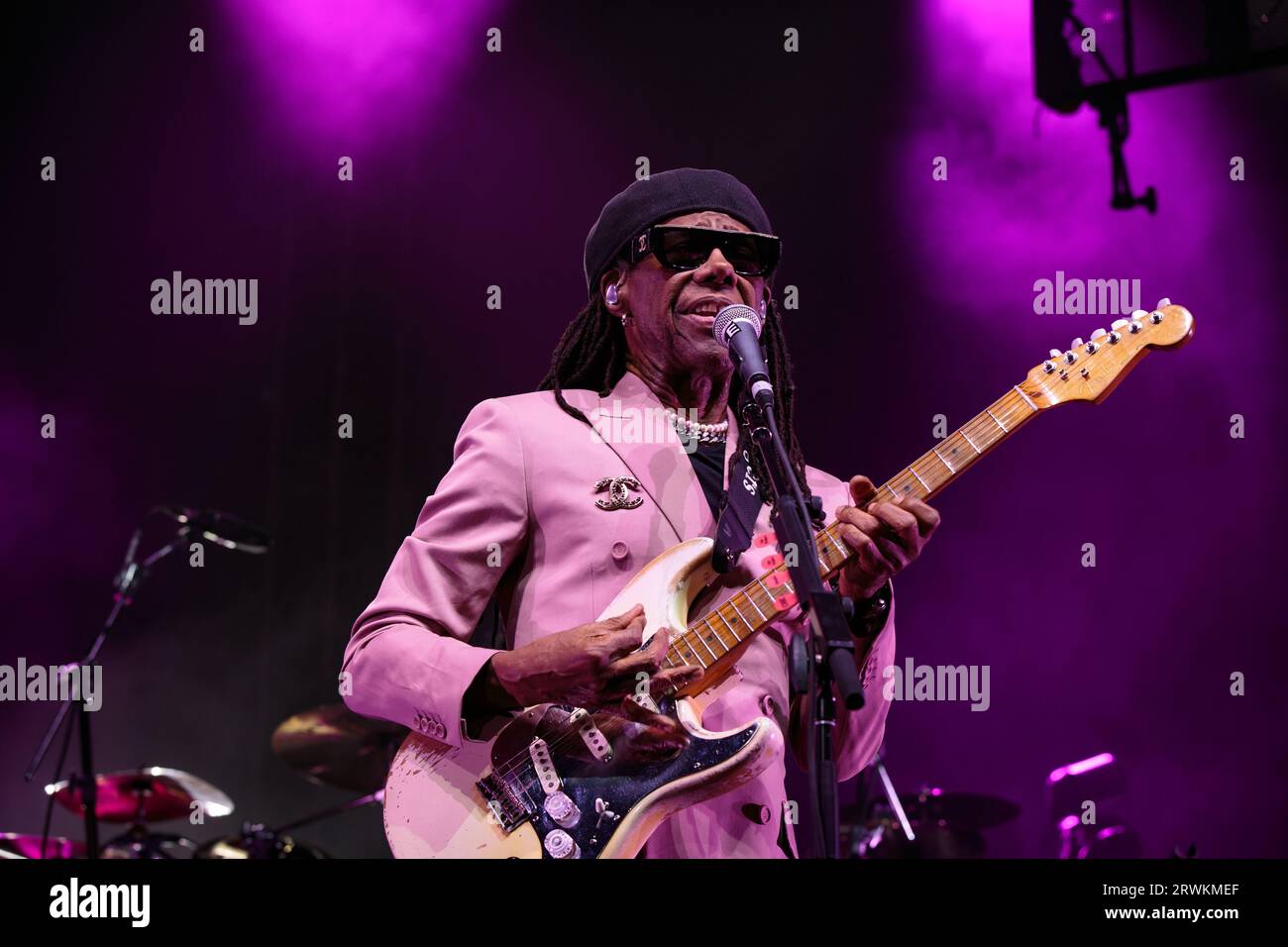 Nile Rodgers & Chic performing at Scotiabank Arena in Toronto Credit Bobby Singh/Alamy Live