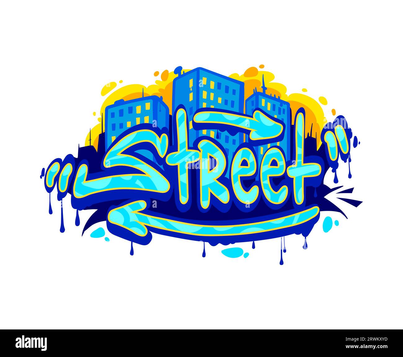 Grafitti ghetto Cut Out Stock Images & Pictures Alamy
