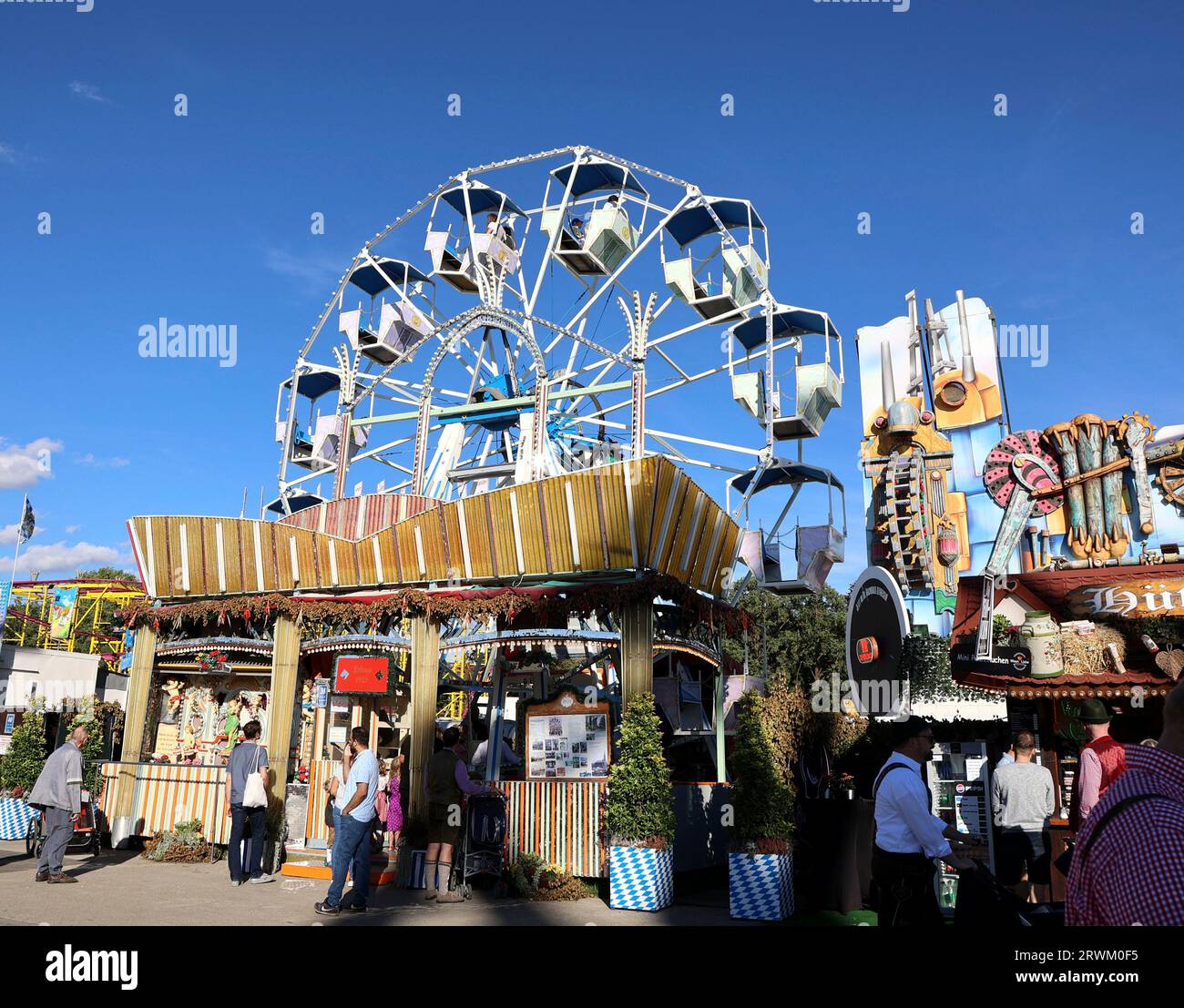 München, Deutschland 19. September 2023 Oktoberfest, Wiesn, Volksfest