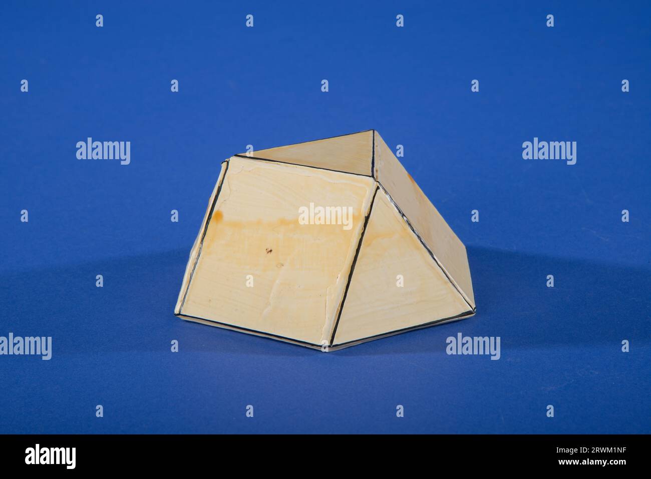 Geometric model by Martin Berman, Triangular Cupola. 1978.1065.023