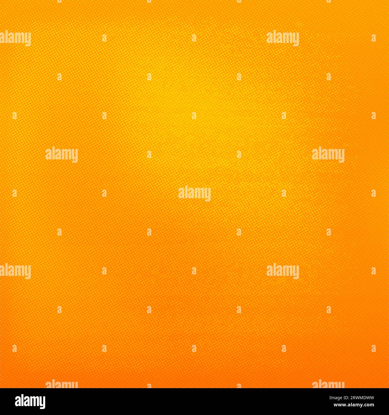 Orange color background. Simple square backdrop with copy space, usable for social media promotions, events, banners, posters, anniversary, party, and Stock Photo
