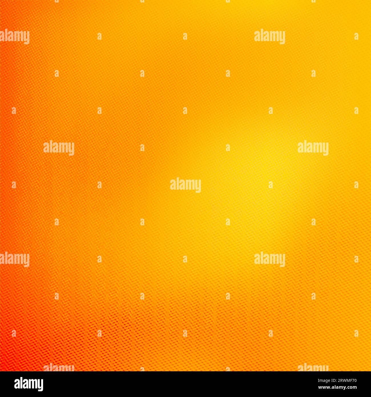 Orange gradient square background with copy space for text or image ...