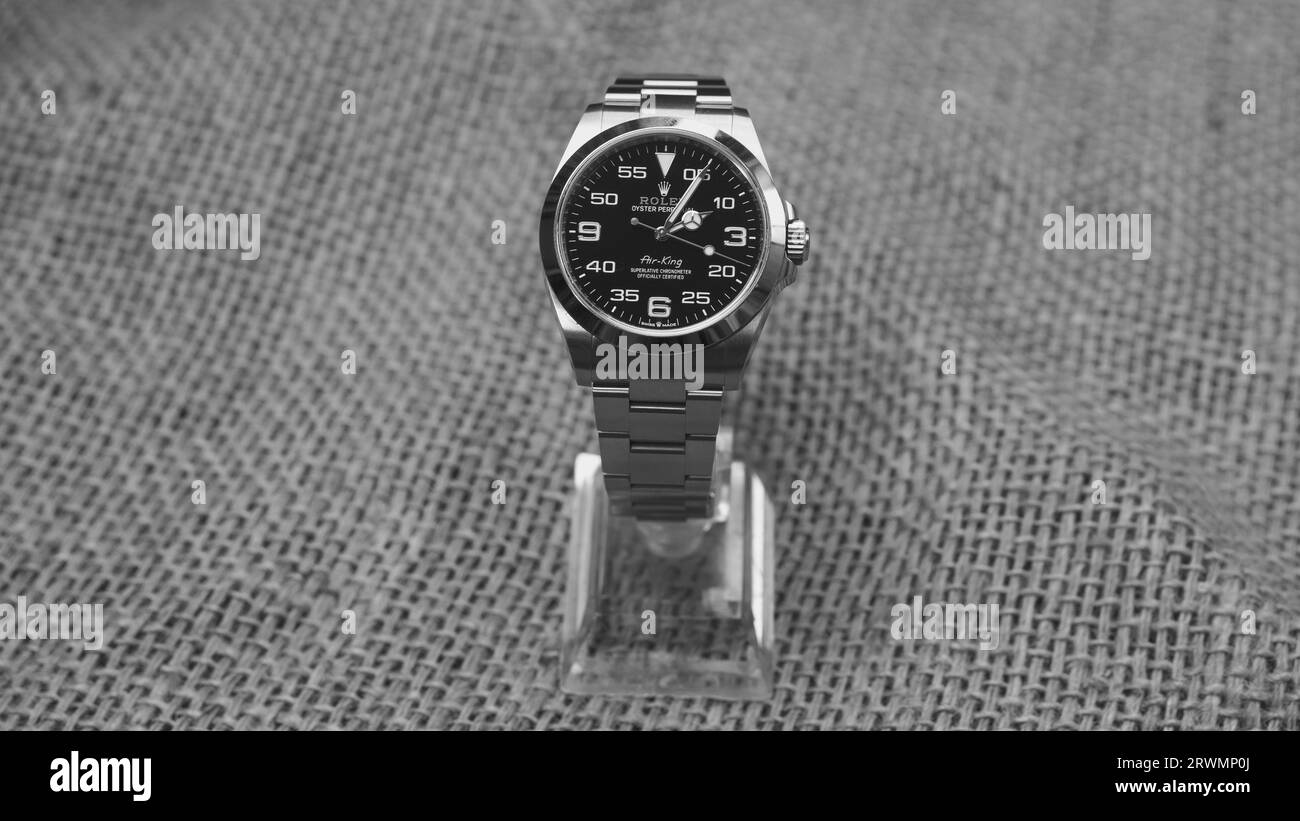 Aviator watch Black and White Stock Photos Images Alamy