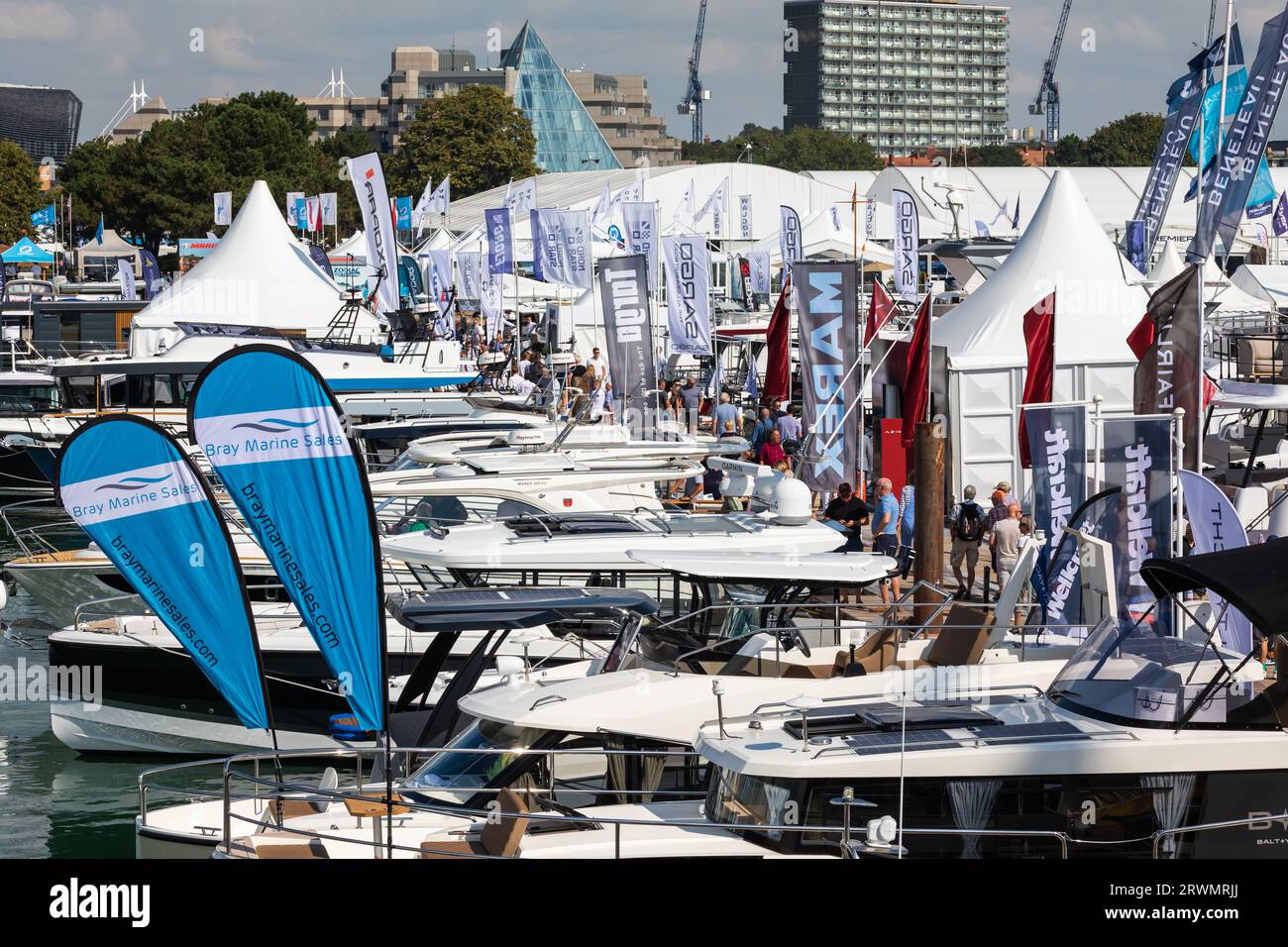 Southampton Boat Show 2023 Stock Photo Alamy