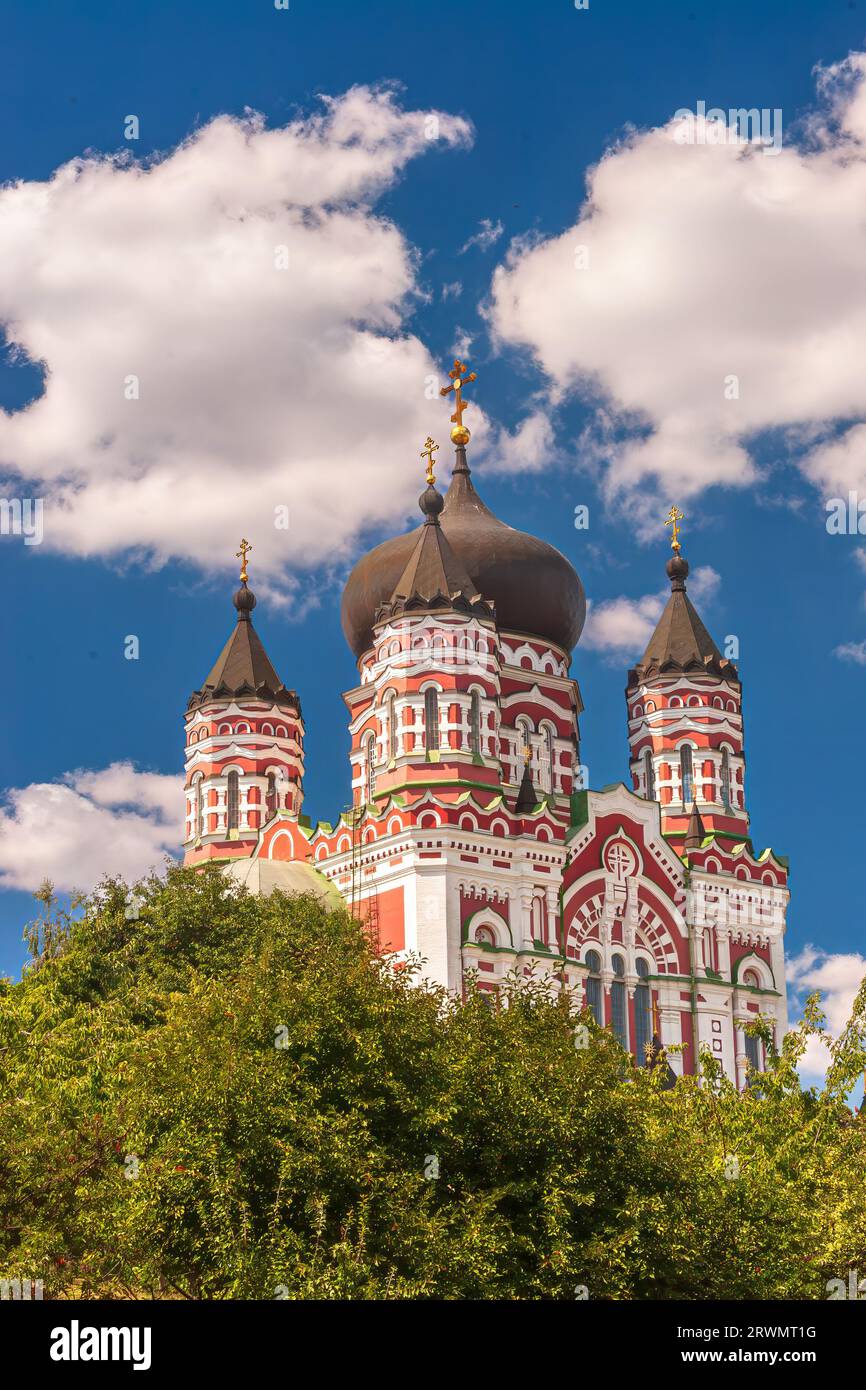 St. Panteleimon Monastery in Kyiv. Stock Photo