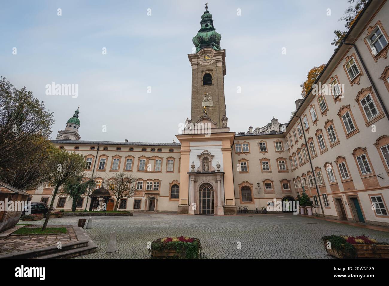 St. Peter Abbey - Salzburg, Austria Stock Photo