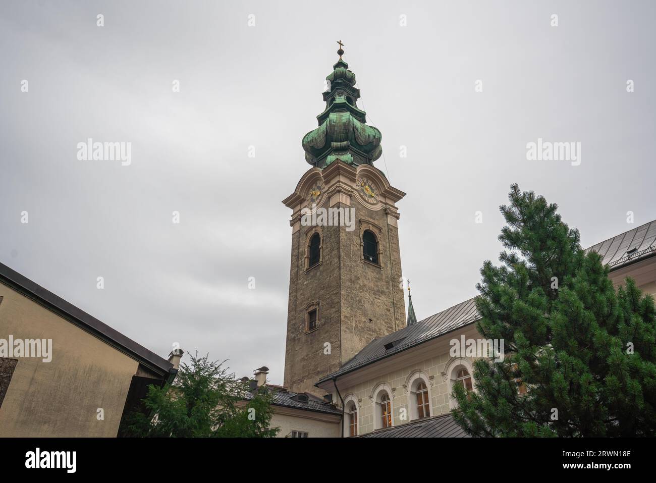 St. Peter Abbey Church - Salzburg, Austria Stock Photo