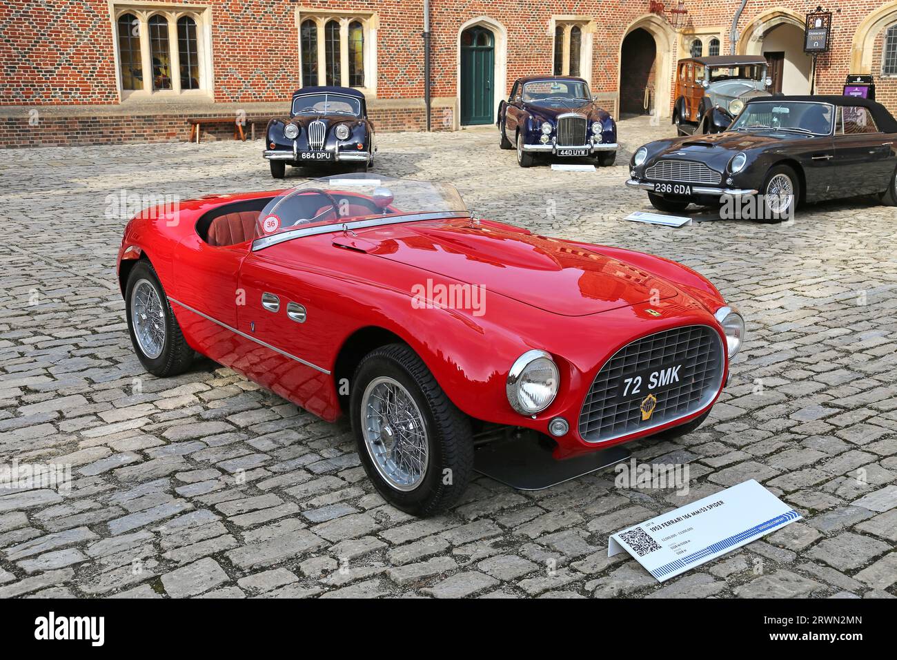 Ferrari 166 MM/53 Spyder (1953) sold for £2,531,250, Gooding Classic
