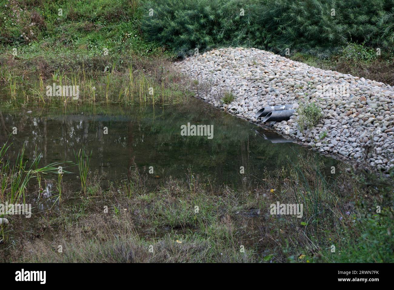 WASTE WATER treatment in Finland, horizontal Stock Photo Alamy