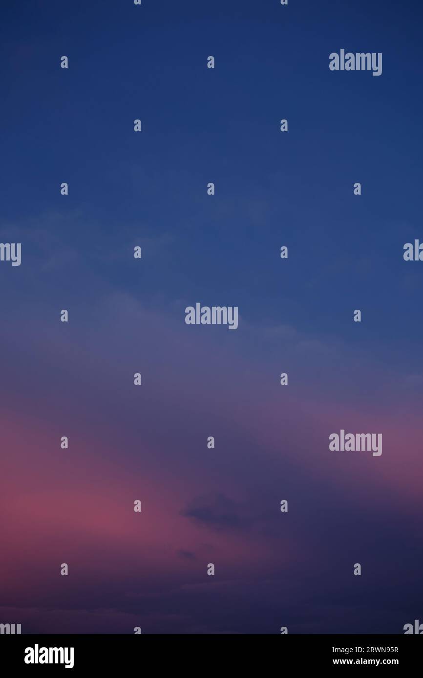 Beautiful dramatic cloud scape, Cloudy sky background. Stock Photo