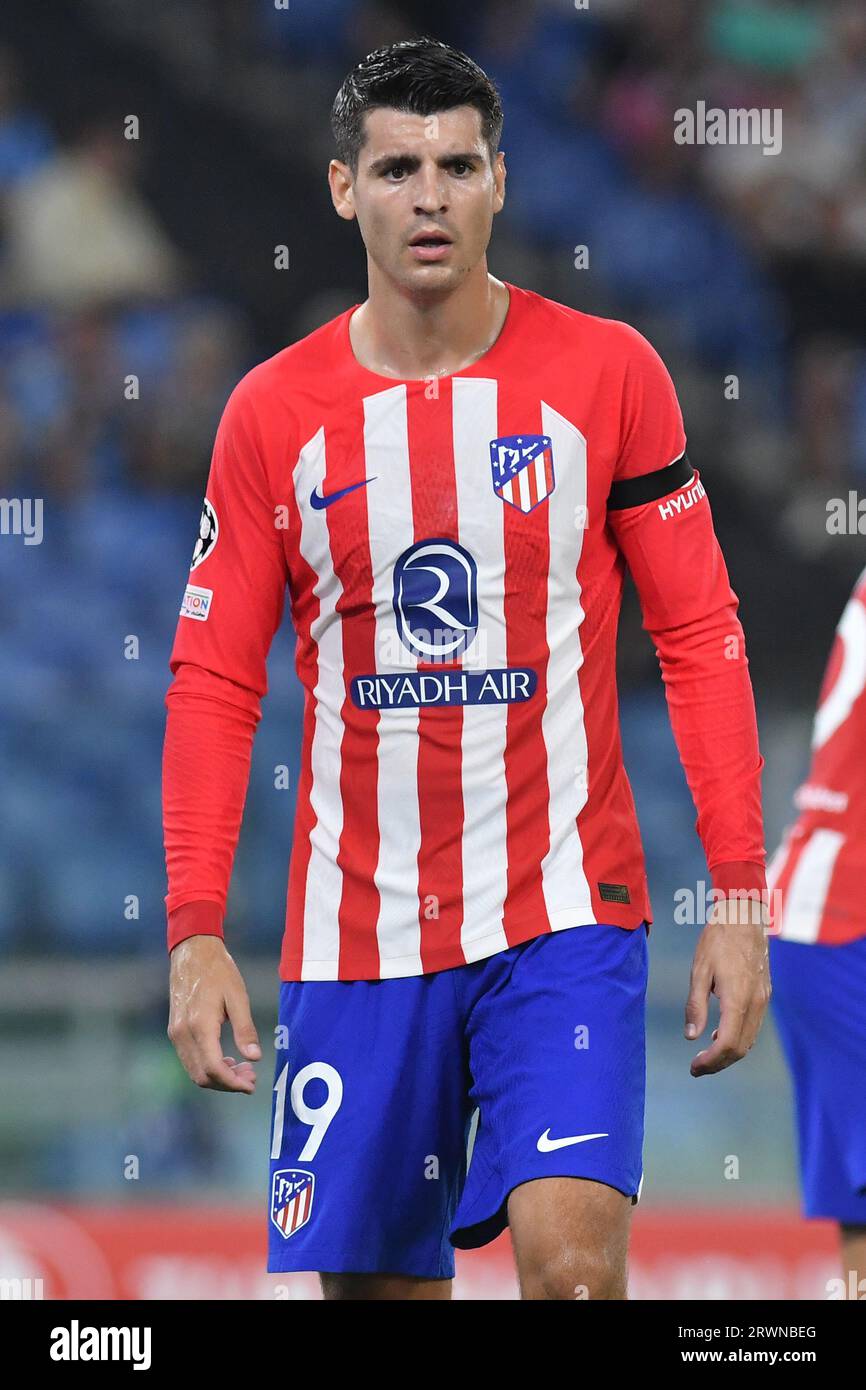Alvaro Morata of Atletico Madrid during the Champions League match