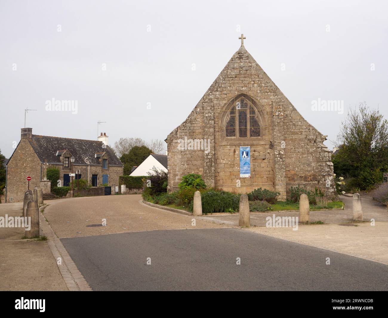 Chapelle SaintSébastien, Piriac sur Mer, Brittany Stock Photo Alamy