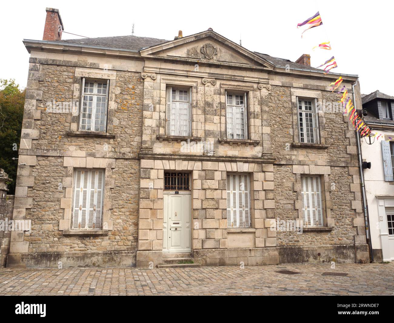 Grand house in Guérande, southern Brittany Stock Photo Alamy