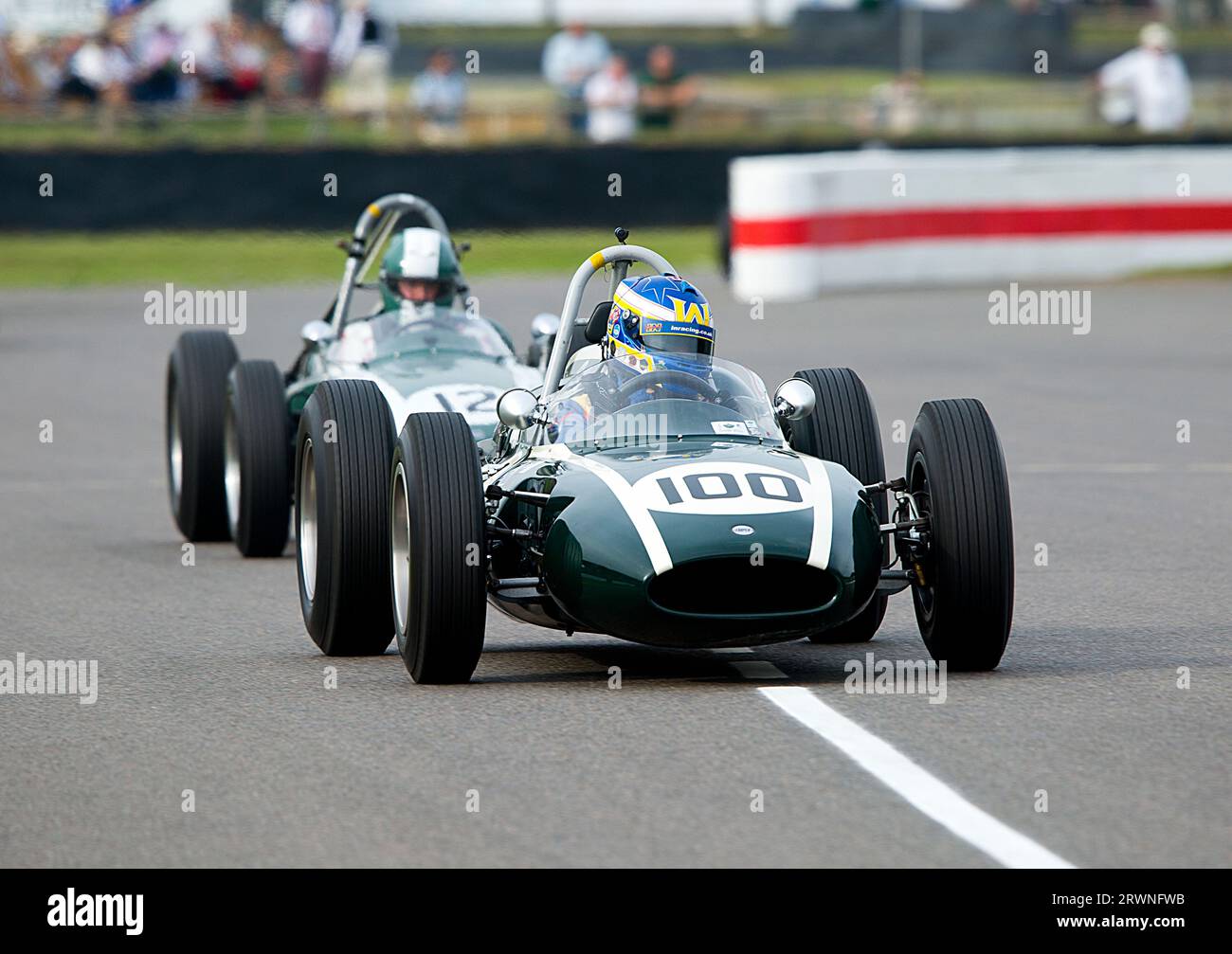 1960 Cooper-Climax T53 'lowline' driven by Will Nuthall in the Richmond ...