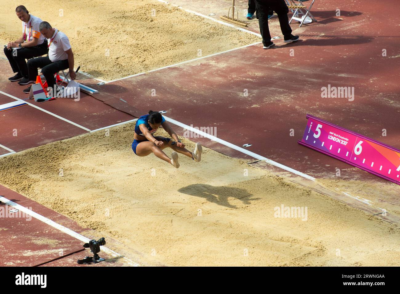 Women's long jump heptathlon London 2017 World Athletics