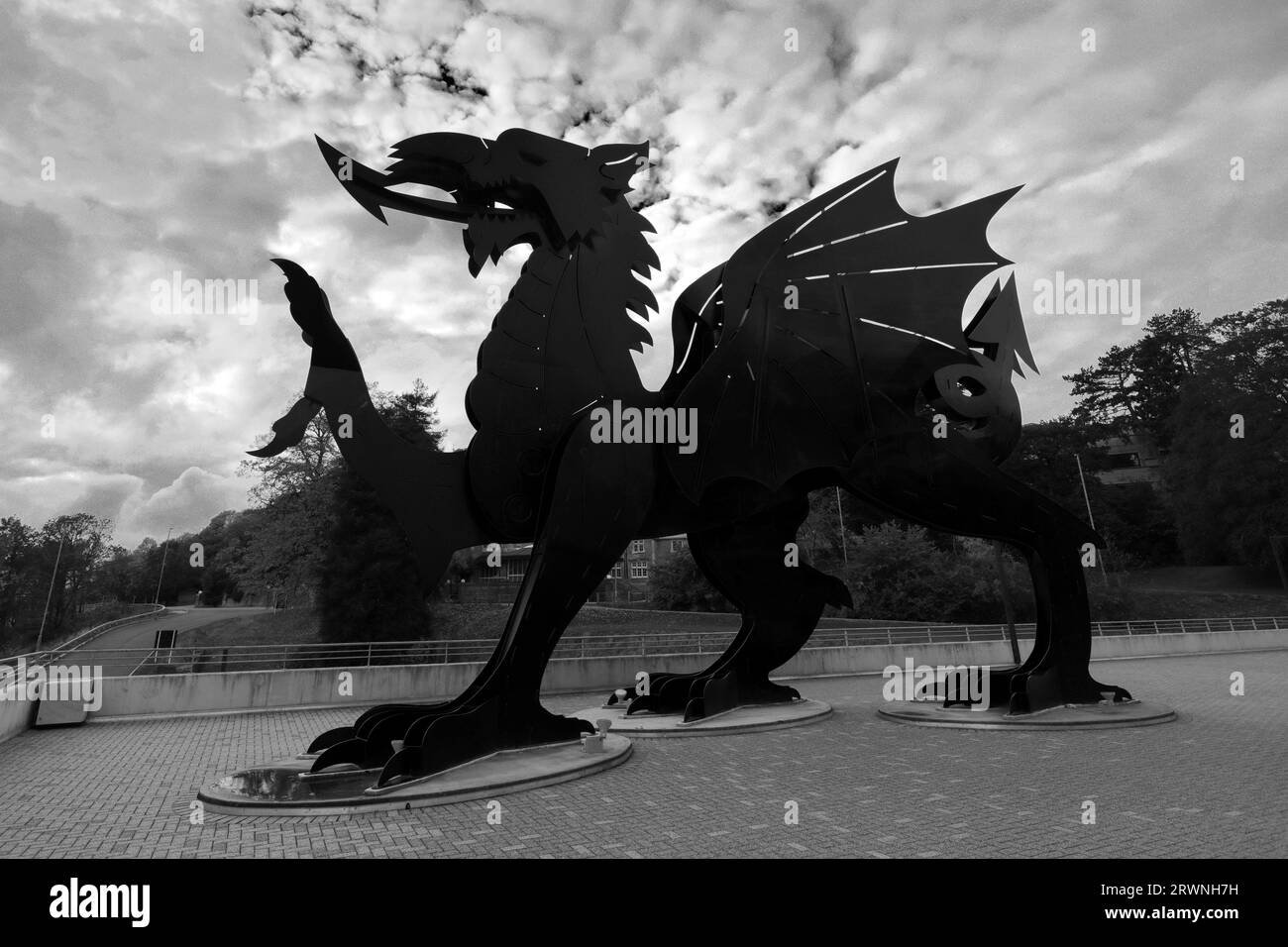 The Welsh dragon at the Celtic Manor International Conference Centre