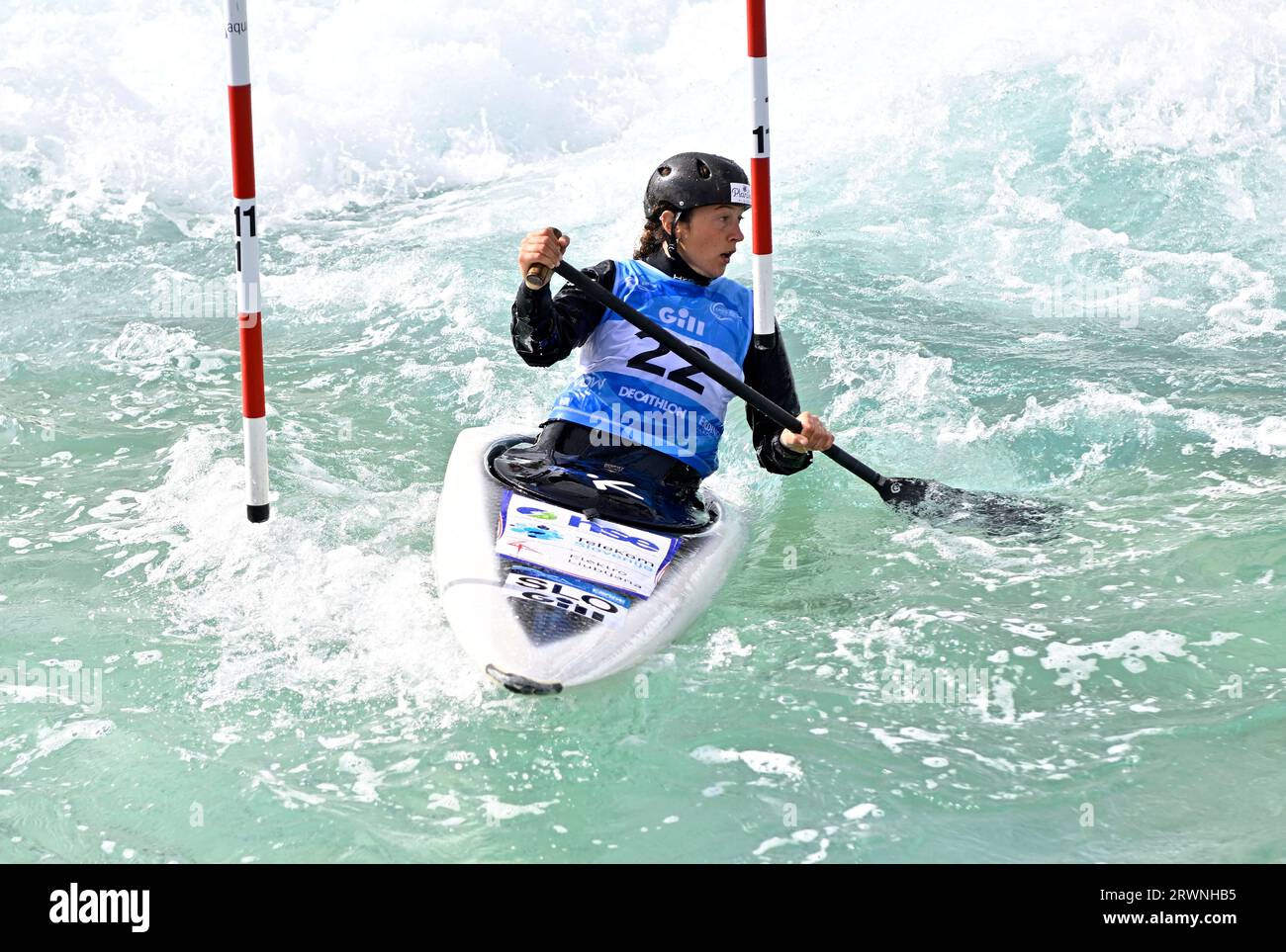 Waltham Cross, United Kingdom. 20th Sep, 2023. 2023 Canoeing World