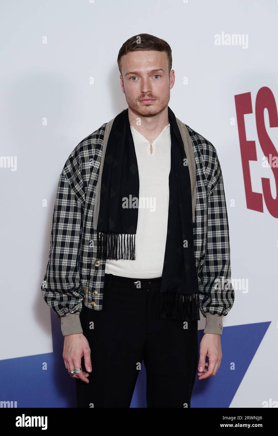 Will Fletcher attends the world premiere of The Great Escaper at BFI