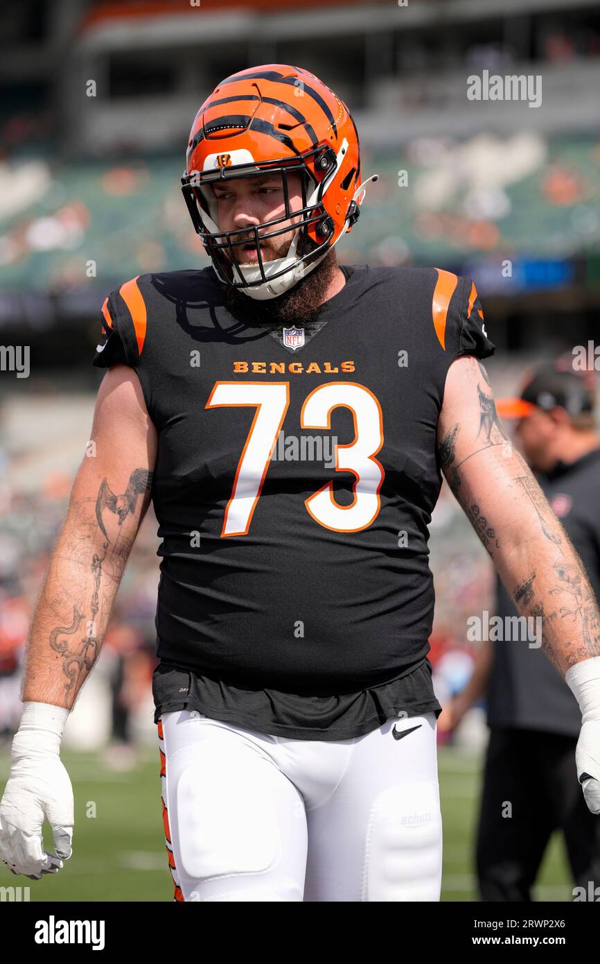 Cincinnati Bengals offensive tackle Jonah Williams (73) plays during the  first half an NFL football game against the Cincinnati Bengals, Sunday,  Sept. 26, 2021, in Pittsburgh. (AP Photo/Gene J. Puskar Stock Photo - Alamy