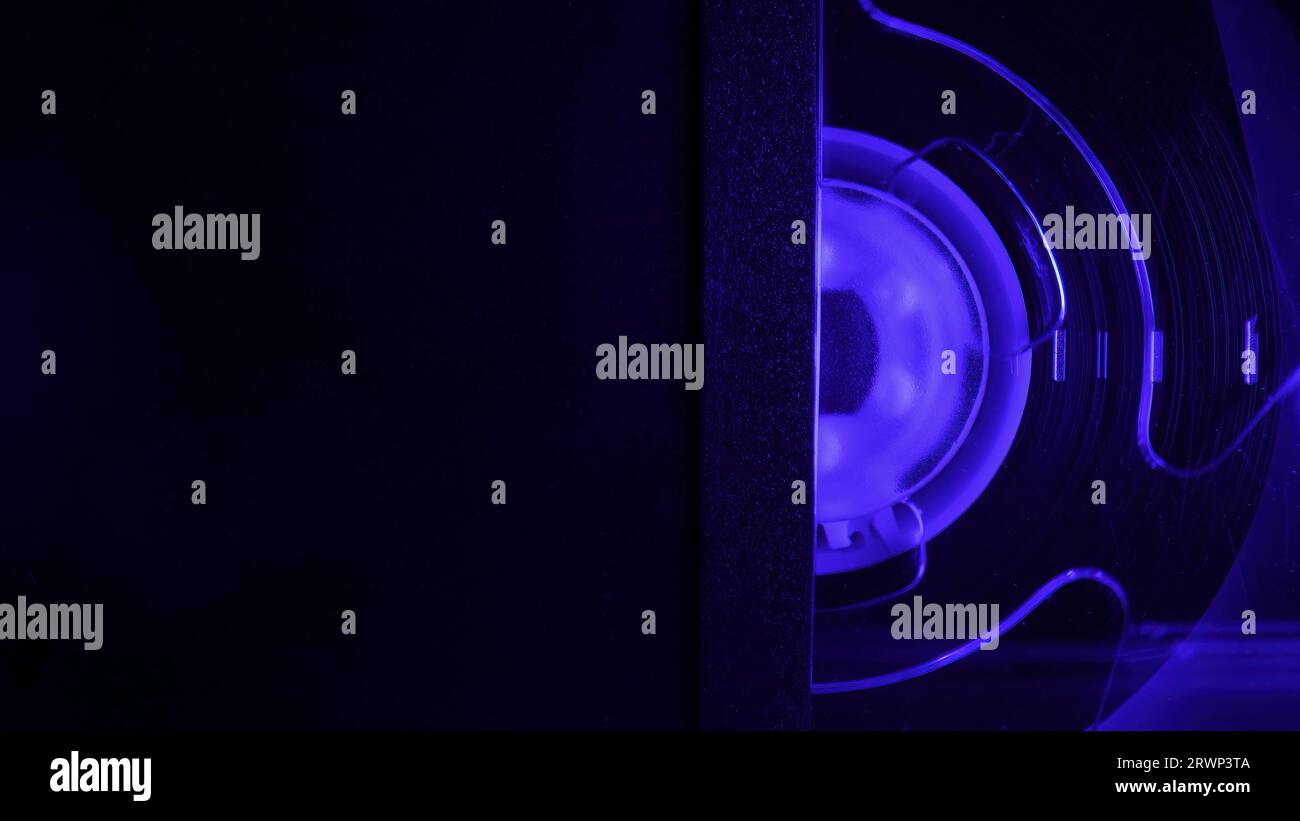 VHS mechanism inside, cassette player, head. Rotation reel