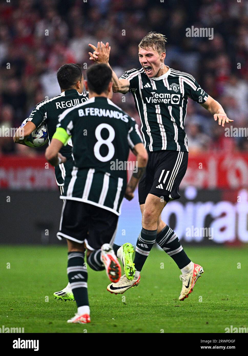 Hjlund Rasmus hojlund manchester united munich hi-res stock photography and ...