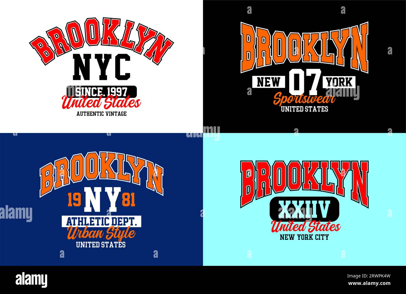 College or university alphabet. Original sport font with uppercase letters  and numbers for sports logo, t-shirt. Vintage athletic style typeface.  Vector illustration. Stock Vector