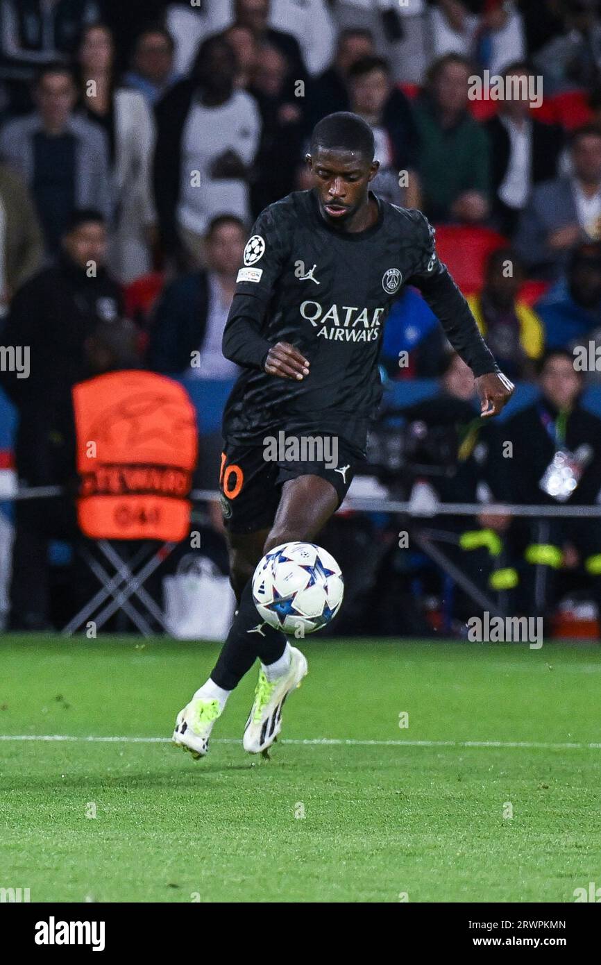 Official flocking - PSG, Dembélé, 2023/2024, home – Le Bon
