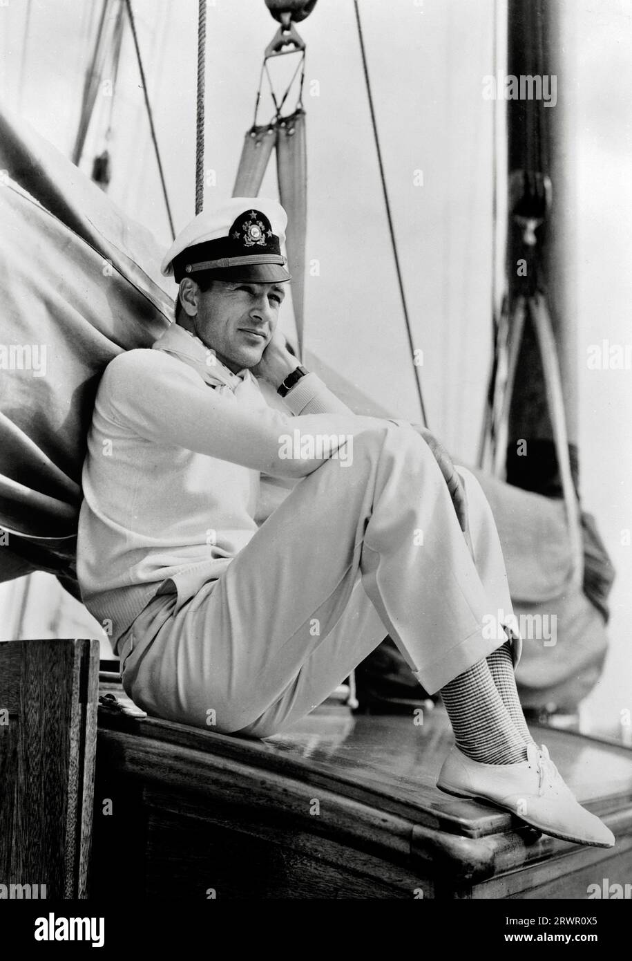 Gary Cooper, circa (1939). Photo credit: The Hollywood Archive (File Reference # 34580-276THA) Stock Photo