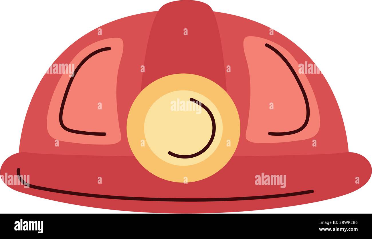 firefighter helmet illustration vector isolated Stock Vector Image ...
