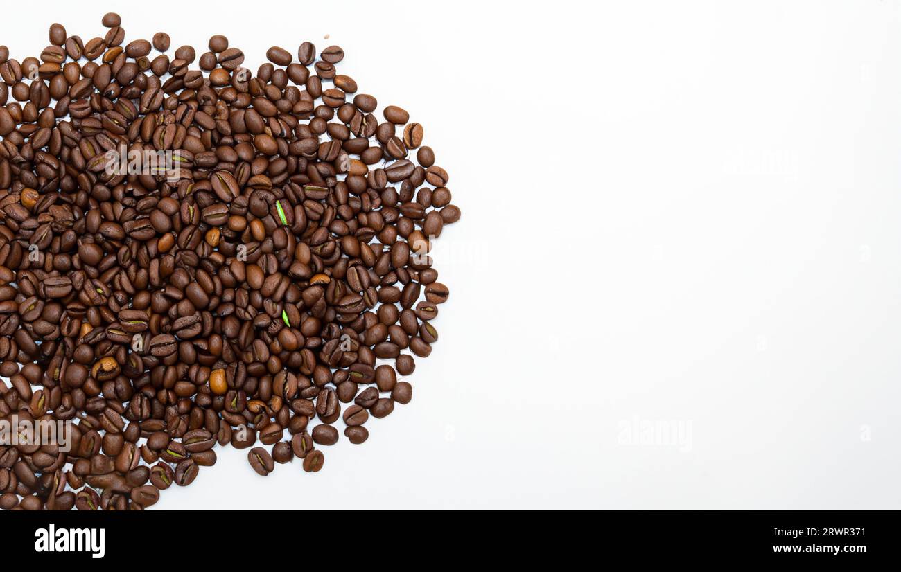 Roasted Coffee bean texture background Stock Photo - Alamy