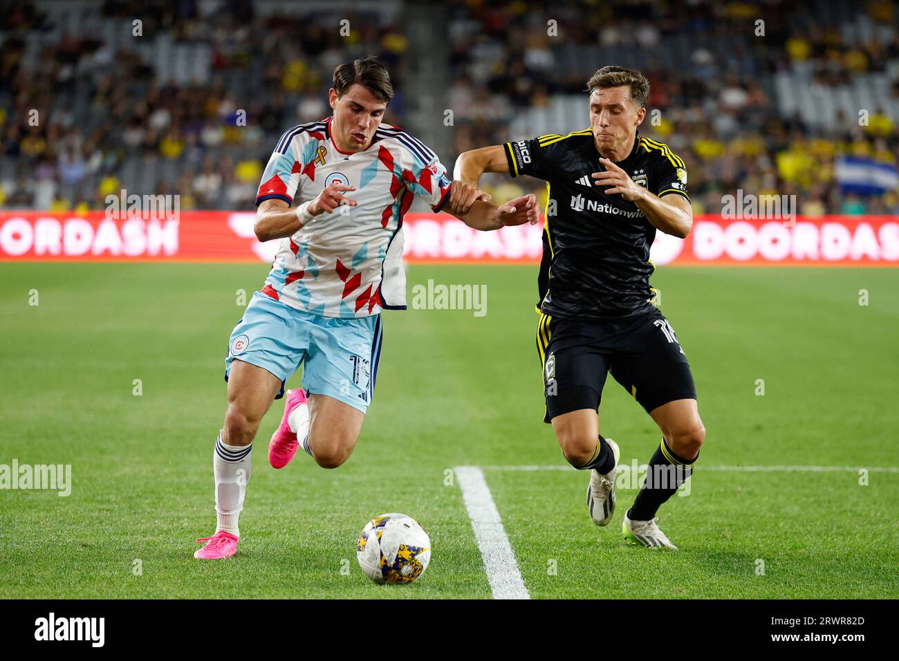 COLUMBUS, OH - SEPTEMBER 20: Columbus Crew defender Malte Amundsen (18 ...