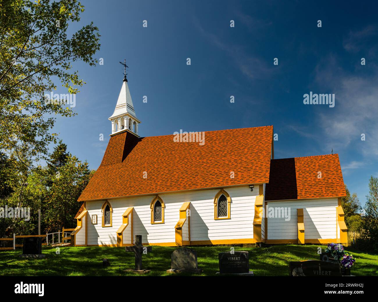 Former St. Luke's Anglican Church in CoinduBanc Percé, Quebec, CA