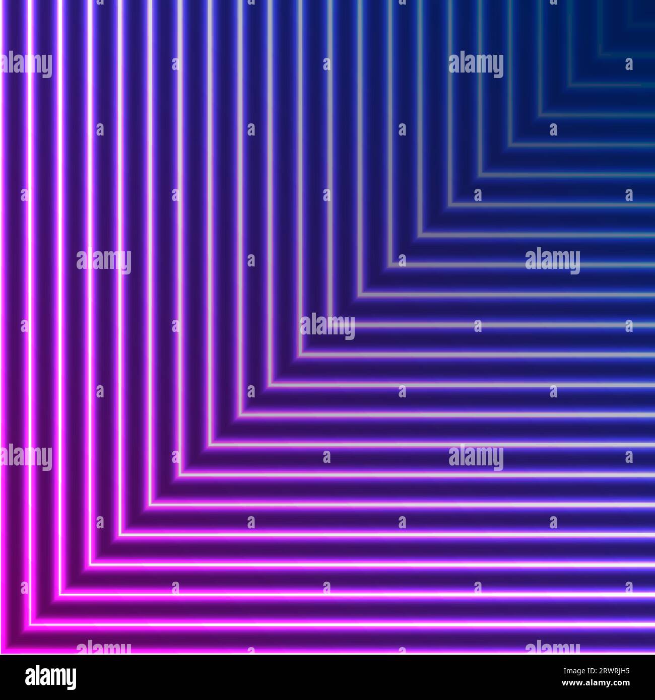 Blue and purple neon laser lines abstract futuristic geometric ...
